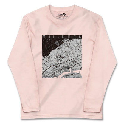 【王子公園（兵庫県）】地図柄ロングスリーブTシャツ