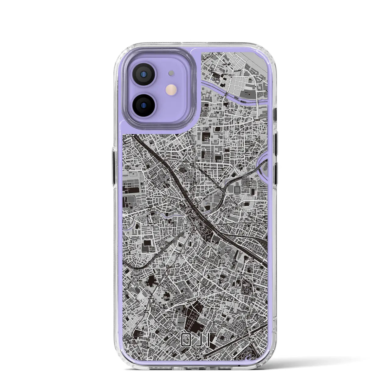 【王子（東京都）】地図柄iPhoneケース（MagSafeタイプ）