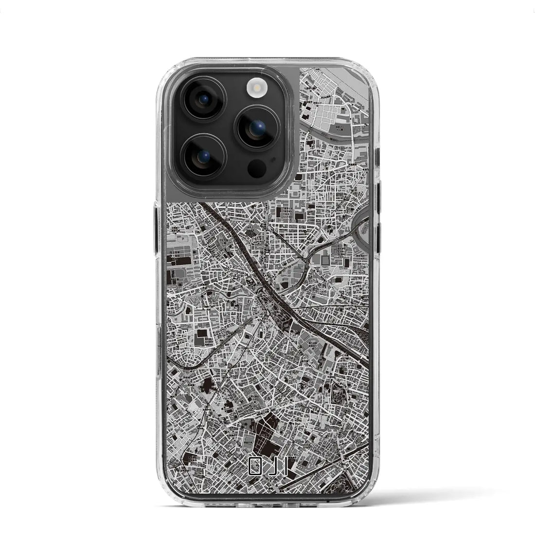 【王子（東京都）】地図柄iPhoneケース（MagSafeタイプ）