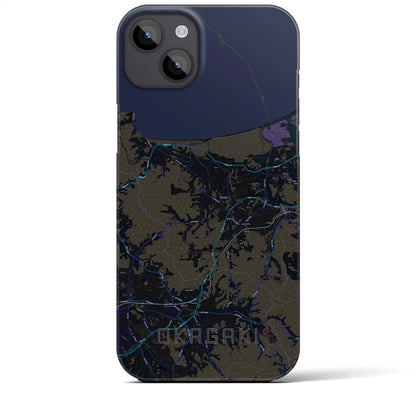 【岡垣（福岡県）】地図柄iPhoneケース（バックカバータイプ）