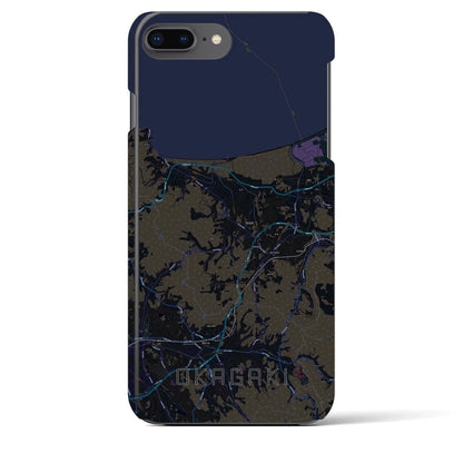 【岡垣（福岡県）】地図柄iPhoneケース（バックカバータイプ）