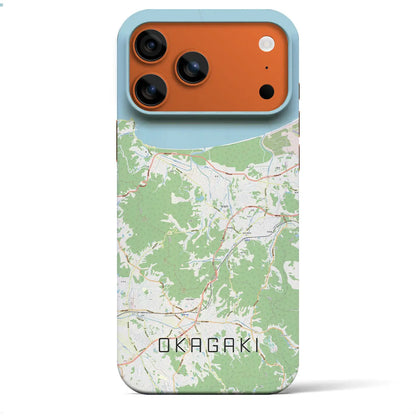 【岡垣（福岡県）】地図柄iPhoneケース（バックカバータイプ）