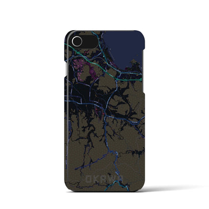 【大川（香川県）】地図柄iPhoneケース（バックカバータイプ）