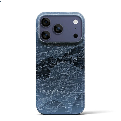 【岡山・高松航空図（岡山県）】航空図iPhoneケース（バックカバータイプ）