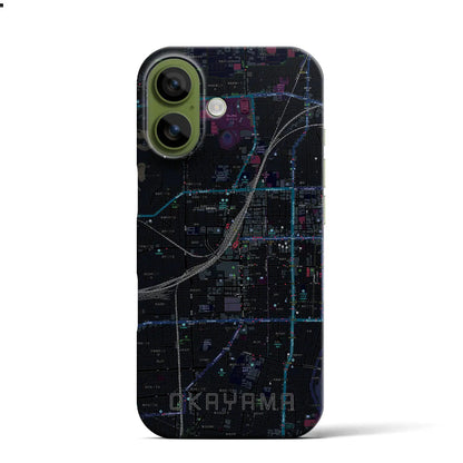 【岡山2（岡山県）】地図柄iPhoneケース（バックカバータイプ）