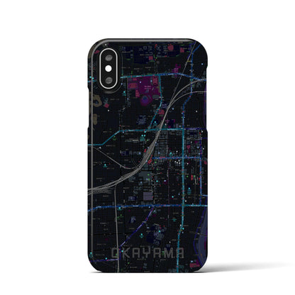 【岡山2（岡山県）】地図柄iPhoneケース（バックカバータイプ）