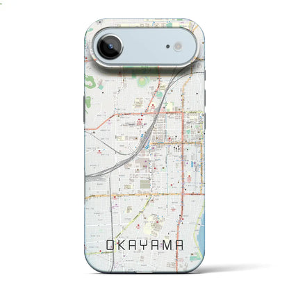 【岡山2（岡山県）】地図柄iPhoneケース（バックカバータイプ）