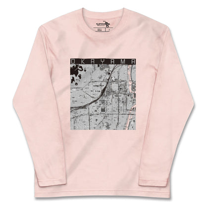 【岡山2（岡山県）】地図柄ロングスリーブTシャツ