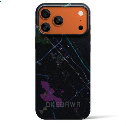 【桶川（埼玉県）】地図柄iPhoneケース（バックカバータイプ）