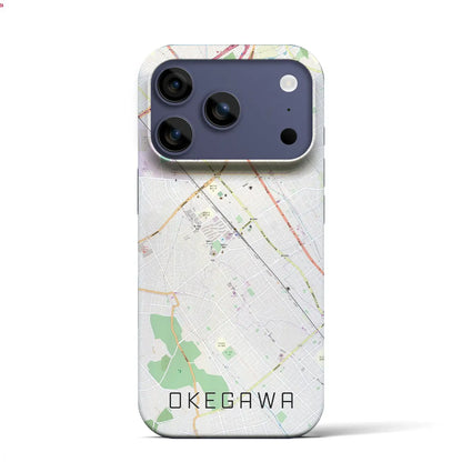 【桶川（埼玉県）】地図柄iPhoneケース（バックカバータイプ）