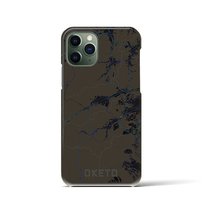 【置戸（北海道）】地図柄iPhoneケース（バックカバータイプ）