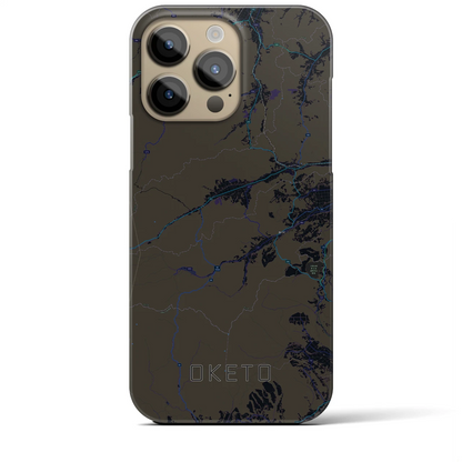 【置戸（北海道）】地図柄iPhoneケース（バックカバータイプ）