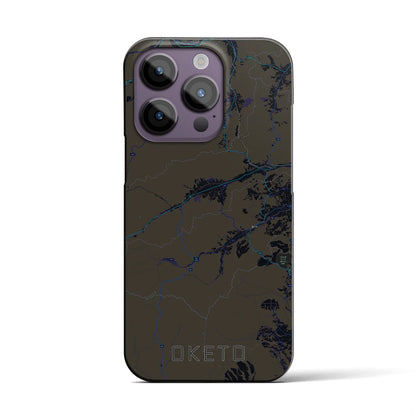 【置戸（北海道）】地図柄iPhoneケース（バックカバータイプ）