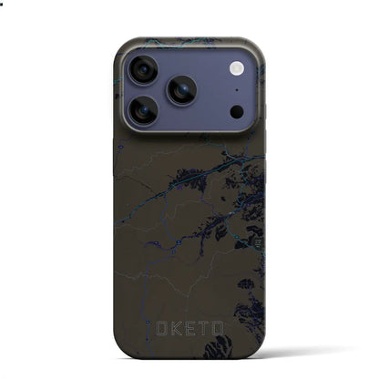 【置戸（北海道）】地図柄iPhoneケース（バックカバータイプ）