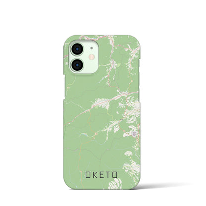 【置戸（北海道）】地図柄iPhoneケース（バックカバータイプ）