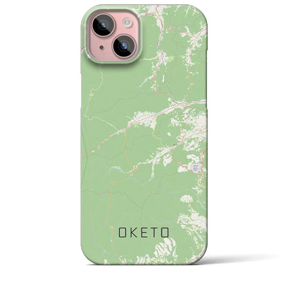 【置戸（北海道）】地図柄iPhoneケース（バックカバータイプ）