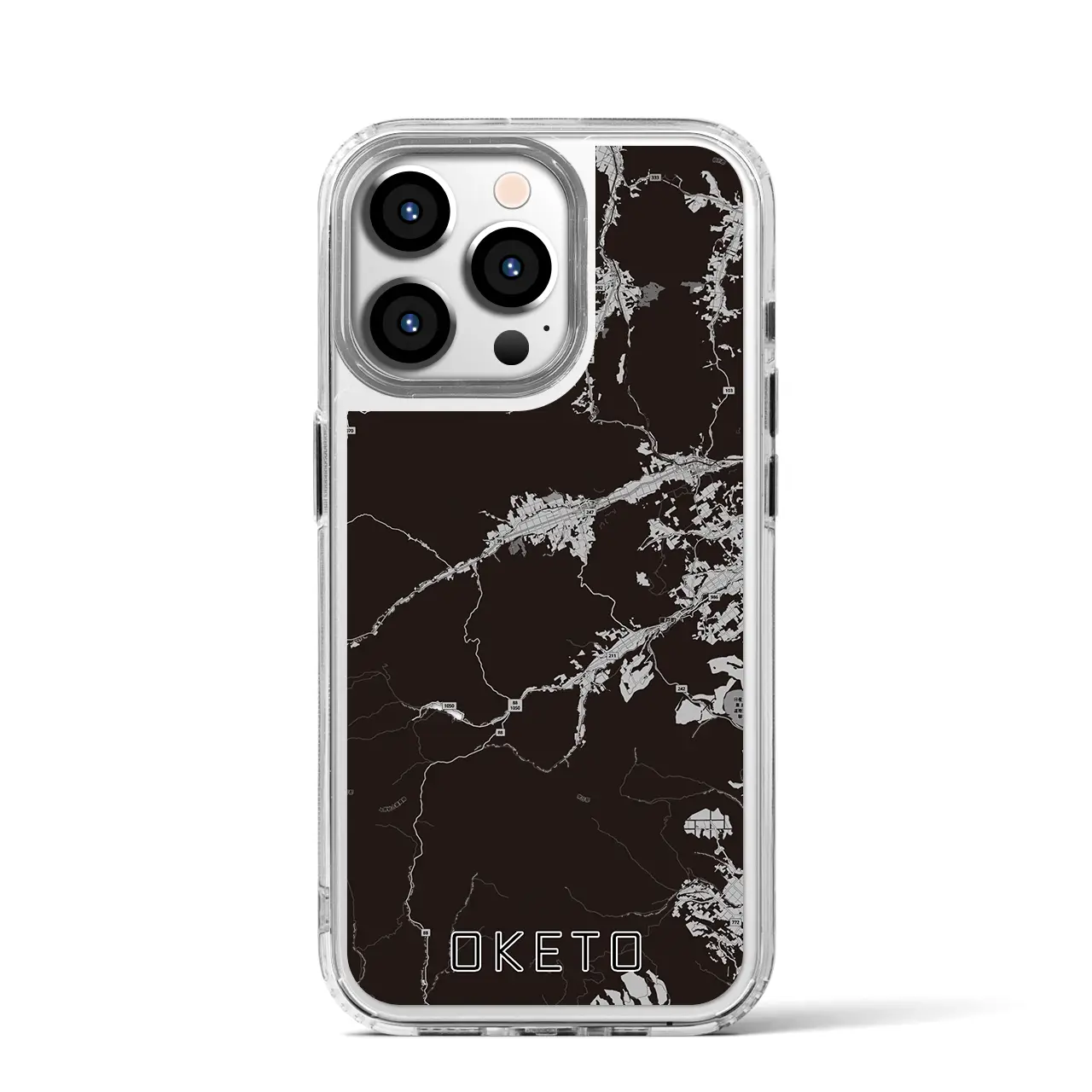 【置戸（北海道）】地図柄iPhoneケース（MagSafeタイプ）
