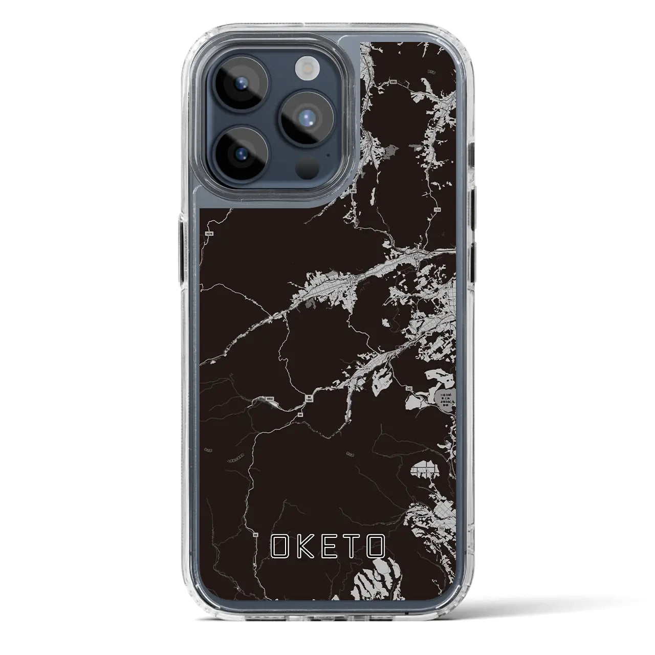 【置戸（北海道）】地図柄iPhoneケース（MagSafeタイプ）