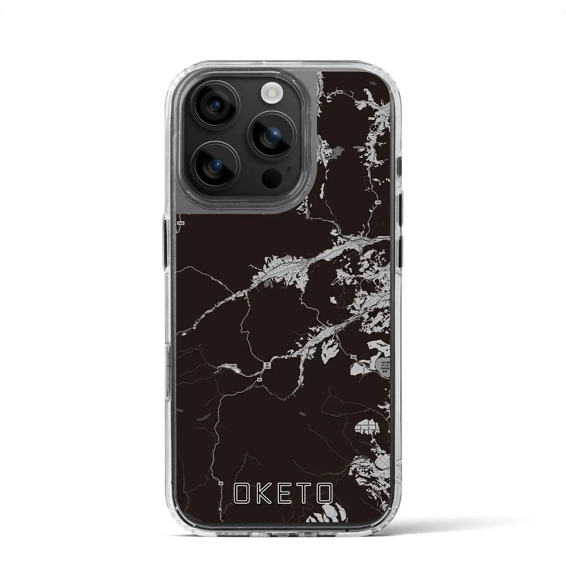 【置戸（北海道）】地図柄iPhoneケース（MagSafeタイプ）