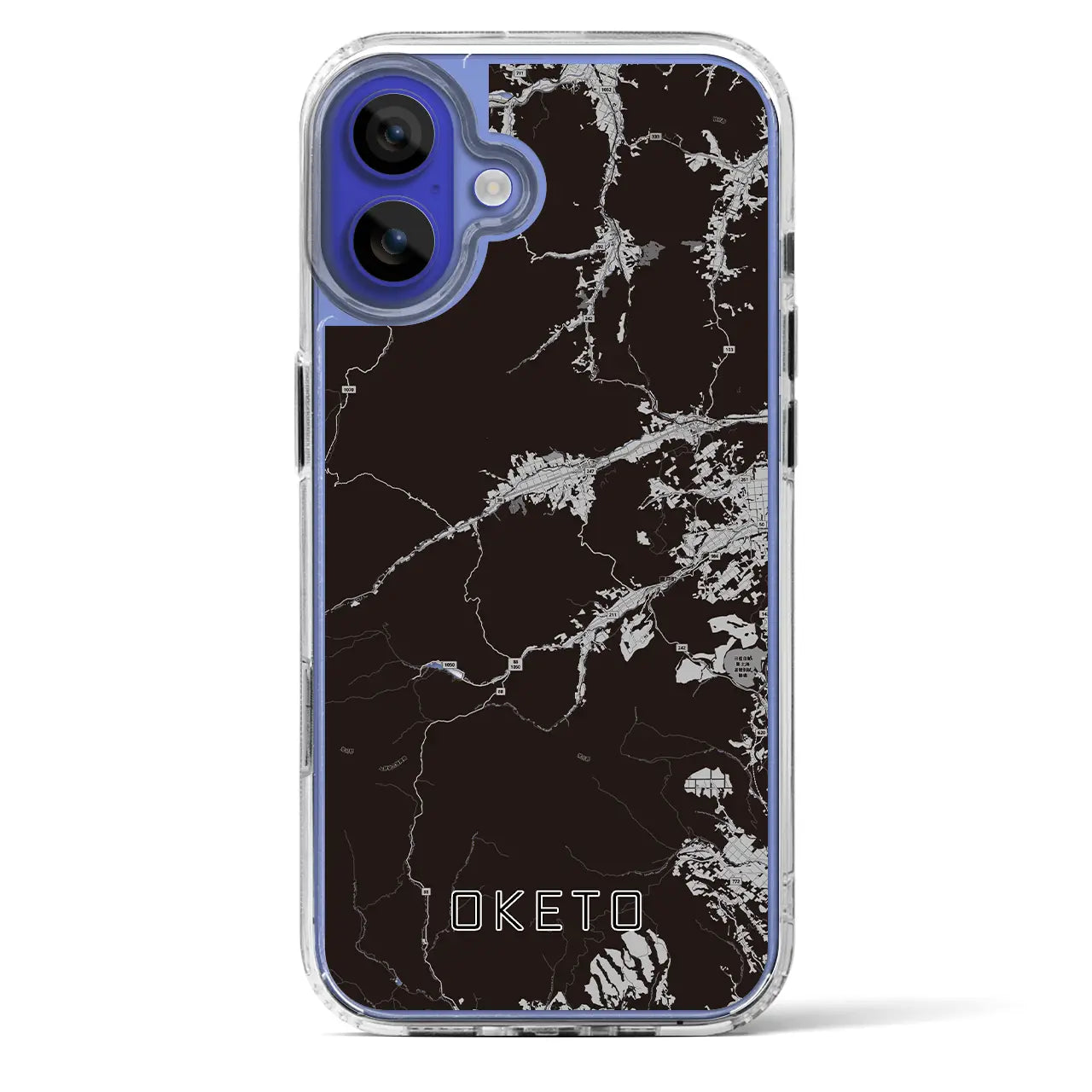 【置戸（北海道）】地図柄iPhoneケース（MagSafeタイプ）