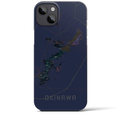 【沖縄2（沖縄県）】地図柄iPhoneケース（バックカバータイプ）