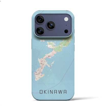【沖縄2（沖縄県）】地図柄iPhoneケース（バックカバータイプ）