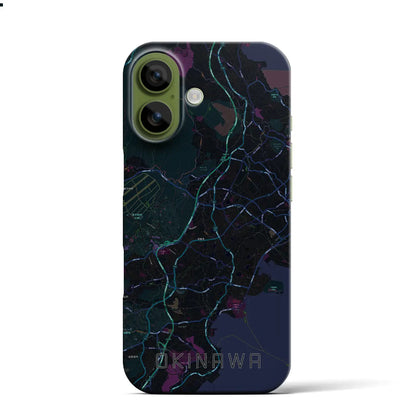 【沖縄（沖縄県）】地図柄iPhoneケース（バックカバータイプ）