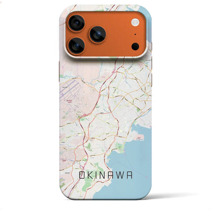 【沖縄（沖縄県）】地図柄iPhoneケース（バックカバータイプ）