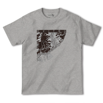 【興津（静岡県）】地図柄ヘビーウェイトTシャツ