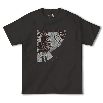 【興津（静岡県）】地図柄ヘビーウェイトTシャツ