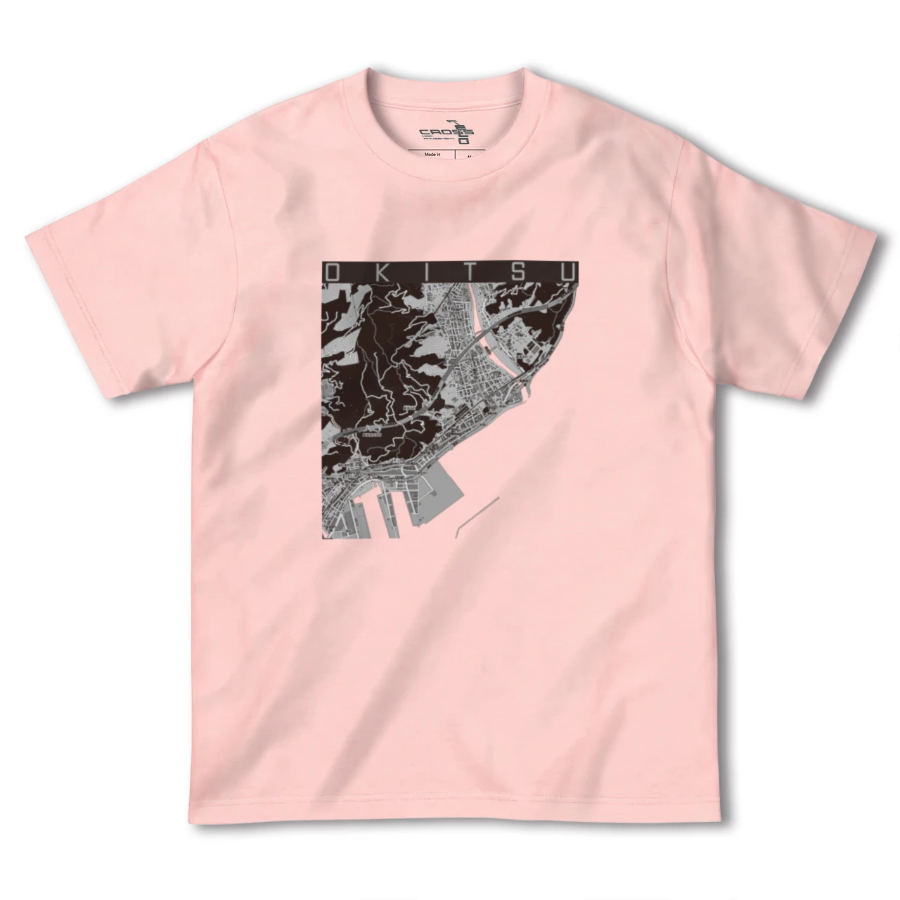 【興津（静岡県）】地図柄ヘビーウェイトTシャツ