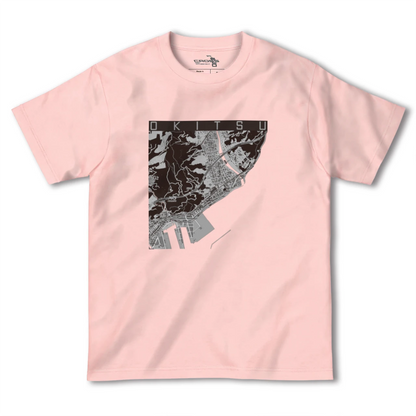 【興津（静岡県）】地図柄ヘビーウェイトTシャツ