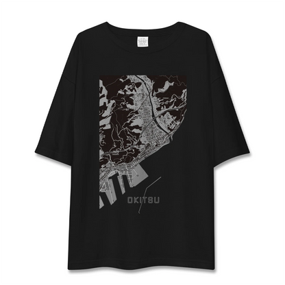 【興津（静岡県）】地図柄ビッグシルエットTシャツ
