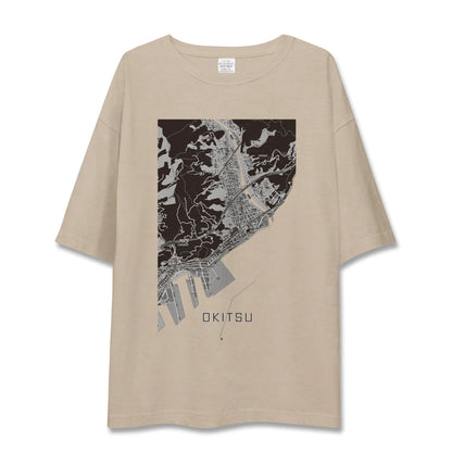 【興津（静岡県）】地図柄ビッグシルエットTシャツ