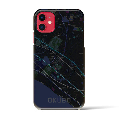 【大久保（兵庫県）】地図柄iPhoneケース（バックカバータイプ）