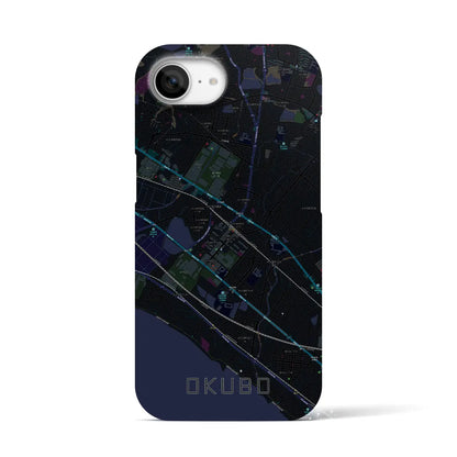 【大久保（兵庫県）】地図柄iPhoneケース（バックカバータイプ）