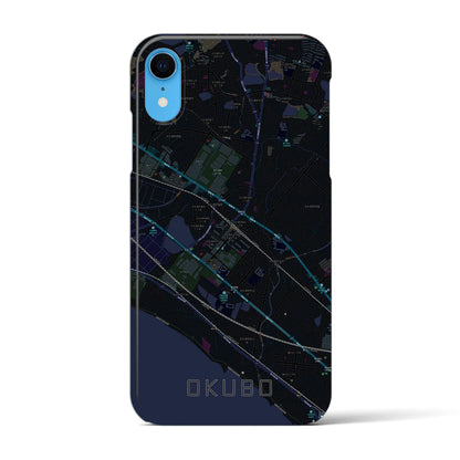 【大久保（兵庫県）】地図柄iPhoneケース（バックカバータイプ）