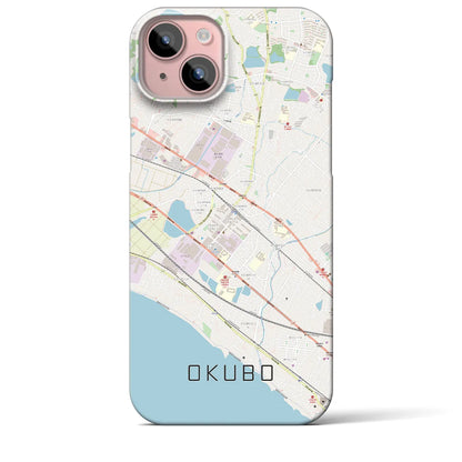 【大久保（兵庫県）】地図柄iPhoneケース（バックカバータイプ）