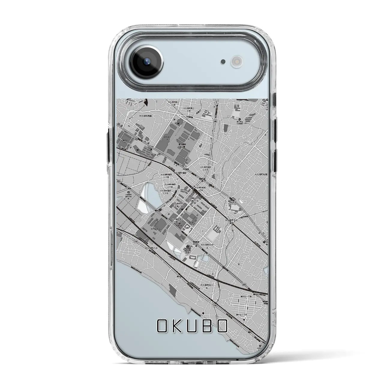 【大久保（兵庫県）】地図柄iPhoneケース（MagSafeタイプ）