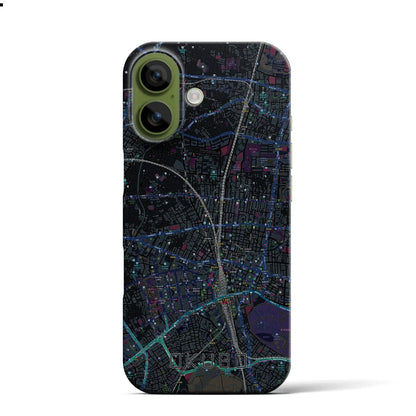 【大久保（東京都）】地図柄iPhoneケース（バックカバータイプ）