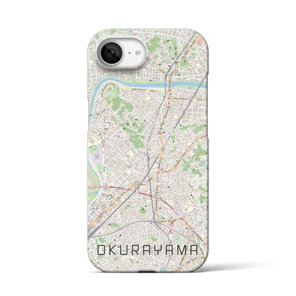 【大倉山（神奈川県）】地図柄iPhoneケース（バックカバータイプ）