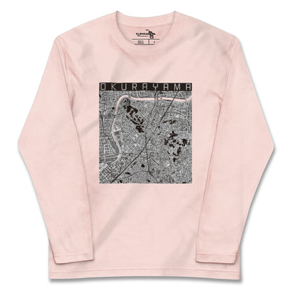 【大倉山（神奈川県）】地図柄ロングスリーブTシャツ
