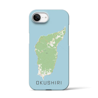 【奥尻（北海道）】地図柄iPhoneケース（バックカバータイプ）