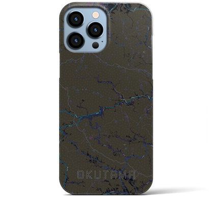 【奥多摩（東京都）】地図柄iPhoneケース（バックカバータイプ）