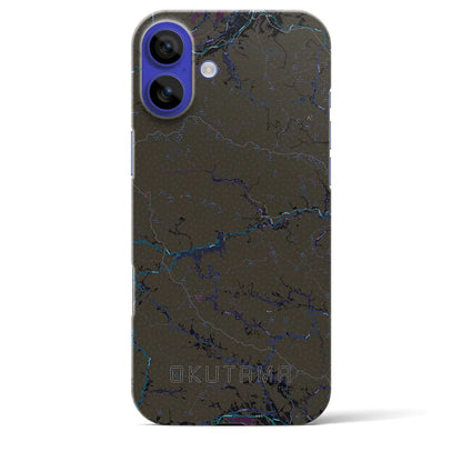 【奥多摩（東京都）】地図柄iPhoneケース（バックカバータイプ）