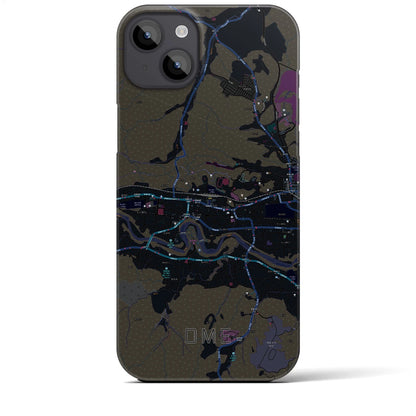 【青梅（東京都）】地図柄iPhoneケース（バックカバータイプ）