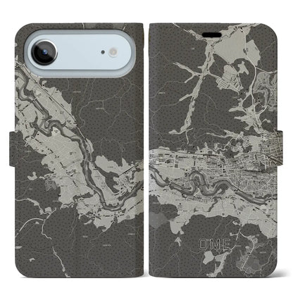 【青梅（東京都）】地図柄iPhoneケース（手帳タイプ）