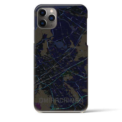 【近江八幡2（滋賀県）】地図柄iPhoneケース（バックカバータイプ）