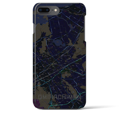 【近江八幡2（滋賀県）】地図柄iPhoneケース（バックカバータイプ）