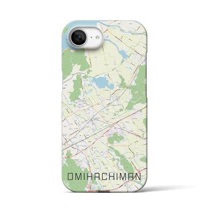 【近江八幡2（滋賀県）】地図柄iPhoneケース（バックカバータイプ）